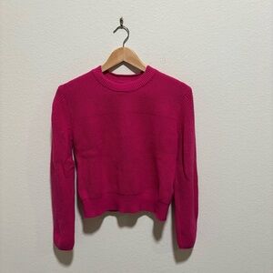 Banana Republic Fuchsia pink knit sweater